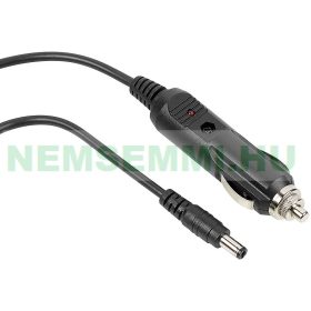   HSG-260 12V autós töltőkábel powerbank és napelemes átalakítóhoz csatlakozó készlet