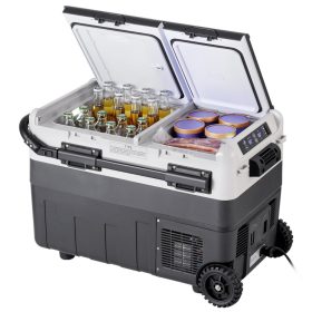 40 literes kétzónás kompresszoros hordozható autós hűtőláda