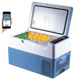   22 literes kompresszoros autós hűtőláda mini hűtő utazáshoz - SH-C22