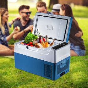   22 literes kompresszoros autós hűtőláda mini hűtő utazáshoz - SH-C22