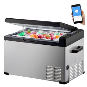 Elektromos hűtőláda fogantyúval 30 literes 12V és 240V hordozható