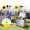 Elektromos kompresszoros hűtőláda 40 literes hűtőláda 12/24V és 110-240V mini fagyasztó -20 °C-ig autóhoz