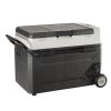 38 literes Gurulós autós hűtőláda kétzónás kompresszoros mini fagyasztó 12/24V -20 °C-ig