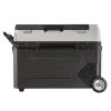 38 literes Gurulós autós hűtőláda kétzónás kompresszoros mini fagyasztó 12/24V -20 °C-ig