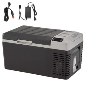   Hordozható elektromos kompresszoros hűtőláda 20 literes autós hűtő -20 ~ +10 °C hőmérséklettartománnyal - J20