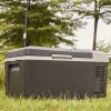 Hordozható elektromos kompresszoros hűtőláda 20 literes autós hűtő -20 ~ +10 °C hőmérséklettartománnyal