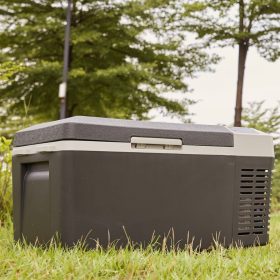   Hordozható elektromos kompresszoros hűtőláda 20 literes autós hűtő -20 ~ +10 °C hőmérséklettartománnyal - J20
