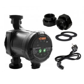   Elektronikus vezérlésű keringető IBO szivattyú 2 év garancia 25/40/180 automata fokozat, max. 22W 1½" csatlakozóval A energia osztály