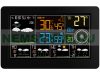 Smart weather station with outdoor sensor, color display, 5-day weather trend tracking