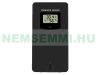 Smart weather station with outdoor sensor, color display, 5-day weather trend tracking