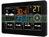 Smart weather station with outdoor sensor, color display, 5-day weather trend tracking