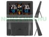 Smart weather station with outdoor sensor, XL color display