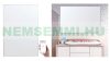 nfrapanel infrafűtés 100W 1205 x 800 x 50mm fehér borítással, alumínium kerettel