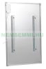nfrapanel infrafűtés 100W 1205 x 800 x 50mm fehér borítással, alumínium kerettel