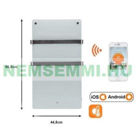 Törölközőmelegítő és infrapanel 44,5 x 86,5cm