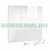 Infrared panel with glass cover in white color 580W 