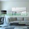 Infrared panel with glass cover, mirror effect 580W 