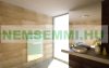 Infrared panel with glass cover in white color 600W