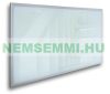 Infrared panel with glass cover in white color 600W