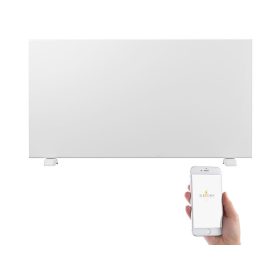   Padlóra állítható infrapanel Okos wifis konvektor Android  és iOS Alexa & Google Assistant alkalmazással 