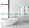 Infravörös üveg infrapanel 60 x 100 cm 500 Watt fehér