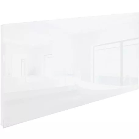Infra panel üveg borítással fehér színben 850W
