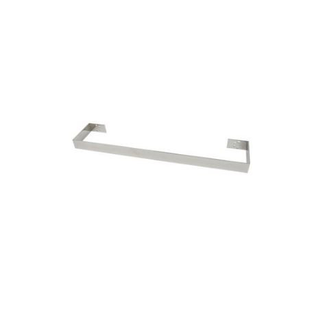 Towel holder for infrared panels made of stainless steel 