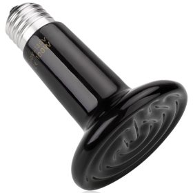   Infra lámpa fény nélkül izzó E27 foglalattal 25W terrárium melegítő fűtés