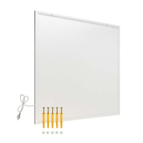   Infrapanel 350W 620x620x15 mm fehér infravörös fűtés fali elektromos fűtés, fűtőpanel