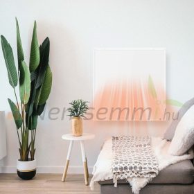   Infrapanel 350W 620x620x15 mm fehér infravörös fűtés fali elektromos fűtés, fűtőpanel