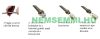 DN12 inox, i.e. stainless steel pipe water pipe, solar collector connection pipe, flexible solar line. Fits 1/2" steel or 14mm copper pipe