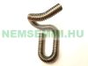 DN12 inox, i.e. stainless steel pipe water pipe, solar collector connection pipe, flexible solar line. Fits 1/2" steel or 14mm copper pipe