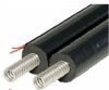 MARADÉK 4 MÉTER! Napkollektor DN20 1" DUPLA flexibilis szolár gégecső. Inox, azaz rozsdamentes, szigeteléssel együtt! Megfelel az 1" -os acél vagy a 22 mm-es rézcsőnek