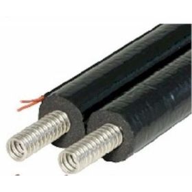 MARADÉK 4 MÉTER! Napkollektor DN20 1" DUPLA flexibilis szolár gégecső. Inox, azaz rozsdamentes, szigeteléssel együtt! Megfelel az 1" -os acél vagy a 22 mm-es rézcsőnek