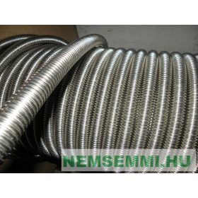   MARADÉK 3 MÉTER! Napkollektor DN25 flexibilis saválló acélcső. Inox, azaz rozsdamentes vízvezeték. Megfelel az 5/4"-os acél vagy a 28 mm-es rézcsőnek