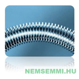 DN25 inox fém gégecső 50 m Megfelel 1¼" ø28 tekercsben Rozsdamentes vízvezeték