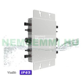   Konnektorba dugható inverter 230V 1200W mobil applikációval - pillanatnyi fogyasztást kompenzál szigetüzemű rendszernél