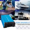 Inverter 12V 2500W voltage converter 450x262x111 mm pure sine wave voltage transformer