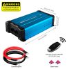 Inverter 12V 3000W voltage converter 480x262x113 mm pure sine wave voltage transformer