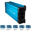 Inverter 12V 4000W voltage converter 533x262x113 mm pure sine wave voltage transformer