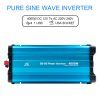 Inverter 12V 4000W voltage converter 533x262x113 mm pure sine wave voltage transformer