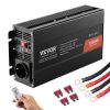 Tiszta szinuszos inverter 12V 1000 W DC, AC 230 V feszültségátalakító 1 hálózati aljzattal, 1 USB porttal, 1 C típusú porttal, távirányítóval okos eszközökhöz