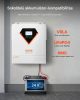 Hibrid napelemes inverter 24V 230V rendszerhez 3500W teljesítménnyel, 100A MPPT töltésvezérlővel, tiszta szinuszú, off-grid rendszerhez