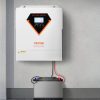 Hibrid napelemes inverter 24V 230V rendszerhez 3500W teljesítménnyel, 100A MPPT töltésvezérlővel, tiszta szinuszú, off-grid rendszerhez