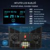 Tiszta szinuszos inverter 3000W DC 24V - AC 230V, autóinverter USB porttal, LCD kijelzővel, távirányítóval és EU aljzatokkal, lakóautókhoz, teherautókhoz, személygépkocsikhoz, napelemes rendszerekhez, utazáshoz, kempingezéshez