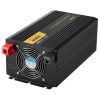 Tiszta szinuszos inverter 3000W DC 24V - AC 230V, autóinverter USB porttal, LCD kijelzővel, távirányítóval és EU aljzatokkal, lakóautókhoz, teherautókhoz, személygépkocsikhoz, napelemes rendszerekhez, utazáshoz, kempingezéshez