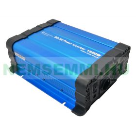   Inverter 24V 1500W feszültség átalakító tiszta szinuszhullámú feszültség transzformátor