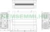 Inverter 24V 2000W voltage converter 360x262x113 mm pure sine wave voltage transformer