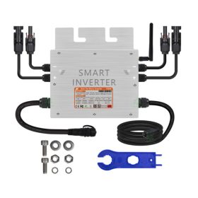   Konnektorba dugható inverter 230V 600W - pillanatnyi fogyasztást kompenzál szigetüzemű rendszernél Wifi