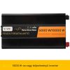 230V feszültségátalakító inverter, 5000W tiszta szinuszhullámú inverter, 24V DC tiszta szinuszhullámú teljesítmény, tiszta szinuszhullámú inverter